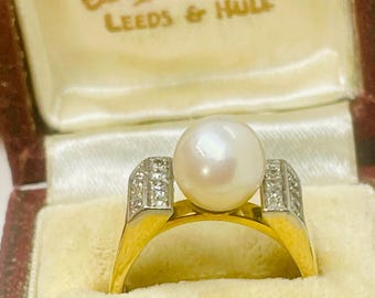 18 carats Or jaune - Bague - 0.56 ct Diamants - Émeraudes - Catawiki 18 carats Or jaune - Bague - 0.56 ct Diamants - Émeraudes - Catawiki