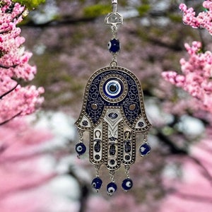 Lucky Hamza Fatima hand wall hanging evil eye
