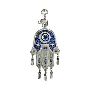 Turkish handmade lucky Hamza hand wall hanging evil eye decor