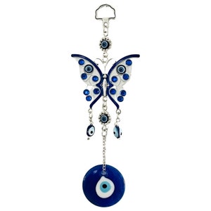 Lucky butterfly evil eye wall hanging Protection decor