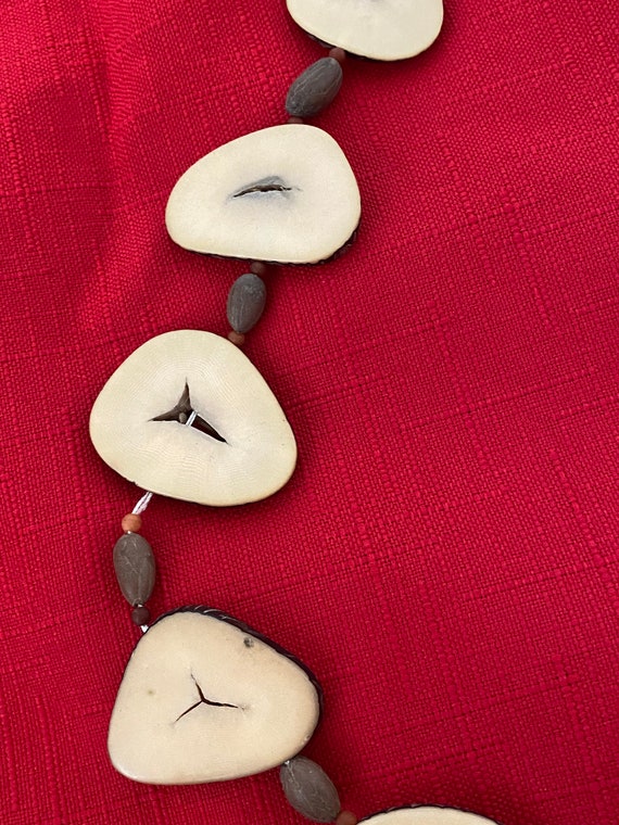 Handcrafted Tagua necklace