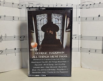 George Harrison - All Things Must Pass | Cassette Tape | Album | Rock | 1970