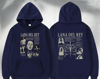 Album à capuche Lana Del Rey : sweat à capuche de l'an 2000, chemise rétro Ultraviolence, style emblématique de cette époque LDR, Norman Rockwell, Coquette, pull LDR