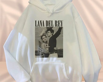 Sweat à capuche Lana Del Rey NFR : plongez dans l'esthétique avec le style de l'emblématique chemise de l'ère de l'ultraviolence