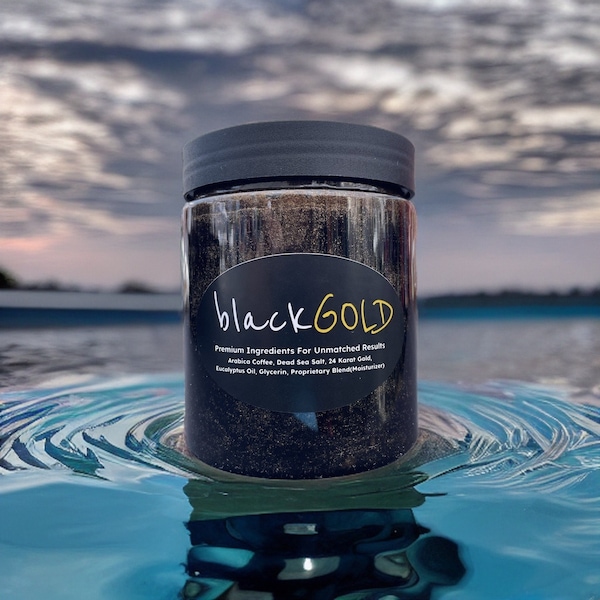 blackGOLD - Body Scrub with Coffee and 24k Gold