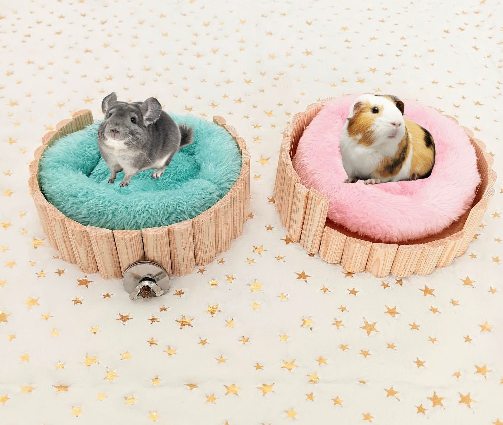 Cozy Hanging Bed for Pet Birds Hamsters and Guinea Pigs - Fun Cage