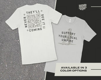 Funny Baseball Shirt Gift for Baseball Fans Umpire T Shirt Baseball Dad Shirt for Baseball Mom Soft Material Bella+Canvas