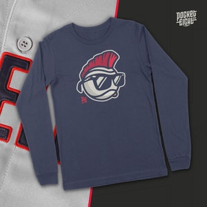 Major League T Shirt Wild Thing Graphic Tee Cleveland Ohio Baseball Guardians Indians CLE Ricky Vaughn Long Sleeve Shirt Soft Bella+Canvas