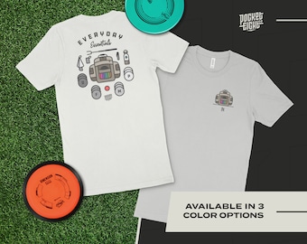 Disc Golf Shirt Funny Gift for Disc Golfers Disc Golf Bag Disc Golfer Golf Shirt Retro Sports Hiking Shirt Bella+Canvas Soft Material