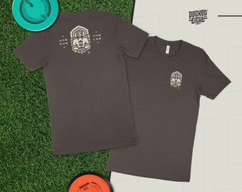 Disc Golf Shirt Gift for Disc Golfers Cleveland Shirt Ohio Disc Golf Golf Shirt Retro Sports Hiking Shirt Bella+Canvas Soft Material