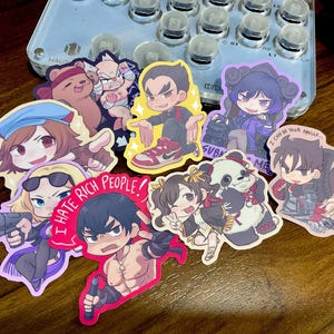 Tekken Vinyl Stickers
