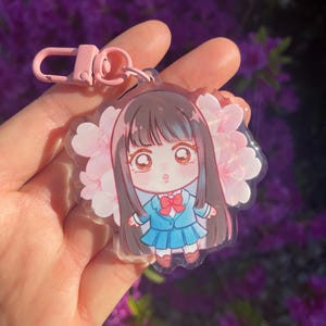 Cute Shoujo Sawako Double Sided Acrylic Charm