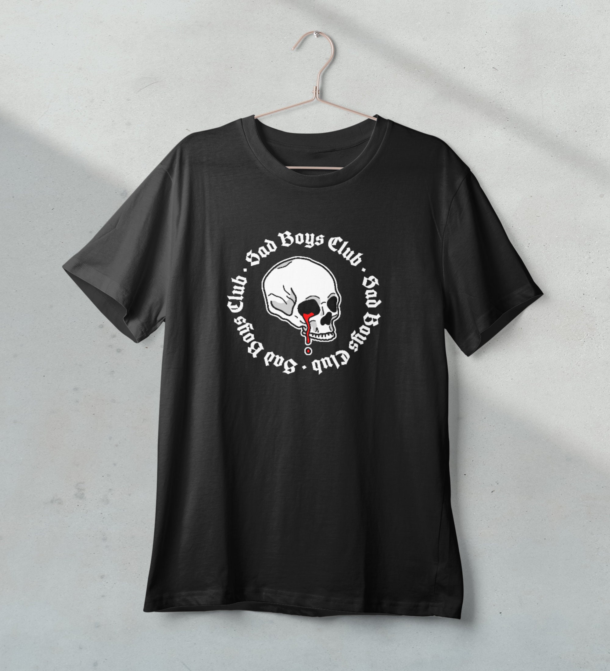 skull t shirt boys