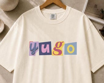 Retro Yugo T-Shirt | Vintage Yugoslavia Pop Art Typography Balkan Tee