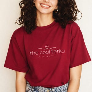 Cool Tetka T-shirt - Balkan Auntie Pride, bästa mosterpresent