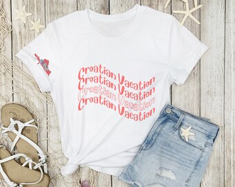 Croatia Shirt, Croatian Vacation T-Shirt