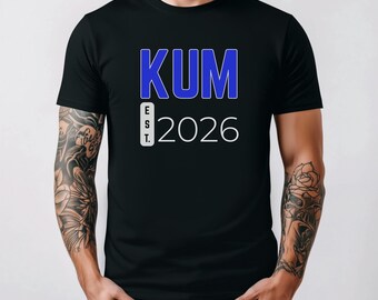 Personalized Kum T-Shirt | Custom EST Year Godbrother Gift, Balkan Tradition Tee