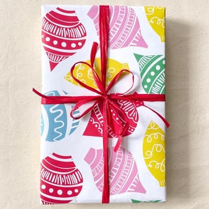 Buntes Geschenkpapier | Spaß Urlaub Geschenkverpackung | Fröhliches Weihnachtspapier zum Verpacken von Geschenken | Freude beim Verschenken