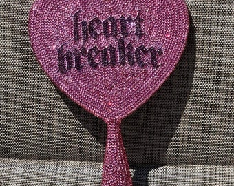 Jeffree Star Blinged Out “ Heart Breaker” Heart Shaped Mirror