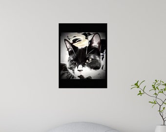 Poster Portrait de chat