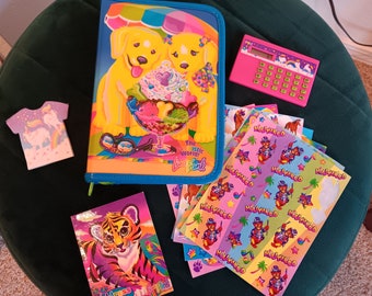 Free: NEW Small Lisa Frank Notebook: Hippy on Moon ~*~ Free