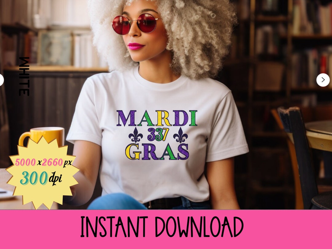 337 mardi gras shirt
