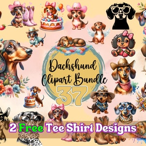 Dachshund Sublimation Bundle, Dachshund Clipart, Wiener Dog PNG Doxie Weenie Dog Lover PNG Download, Dachshund Lover Tshirt PNG