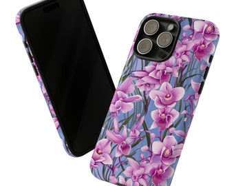 pink phone case with flowers