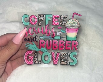 Labor and Delivery Nurse UV DTF Sticker - Water Bottle & Cup Wrap