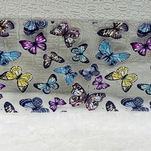Uv DTF butterfly butterflies colorful 16 oz Cup Wrap  | Ready To Apply | No Heat Needed | Waterproof #141