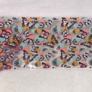 Uv DTF butterfly butterflies colorful 16 oz Cup Wrap | Ready To Apply | No Heat Needed | Waterproof #132