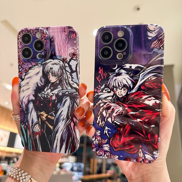 Stylish Anime iPhone Case for iPhone 15 14 13 12 11 Pro Max Mini XR XS 7 8 Plus Samsung S21 S22 S23 S24 Ultra  Google Pixel 8 pro Cover Case