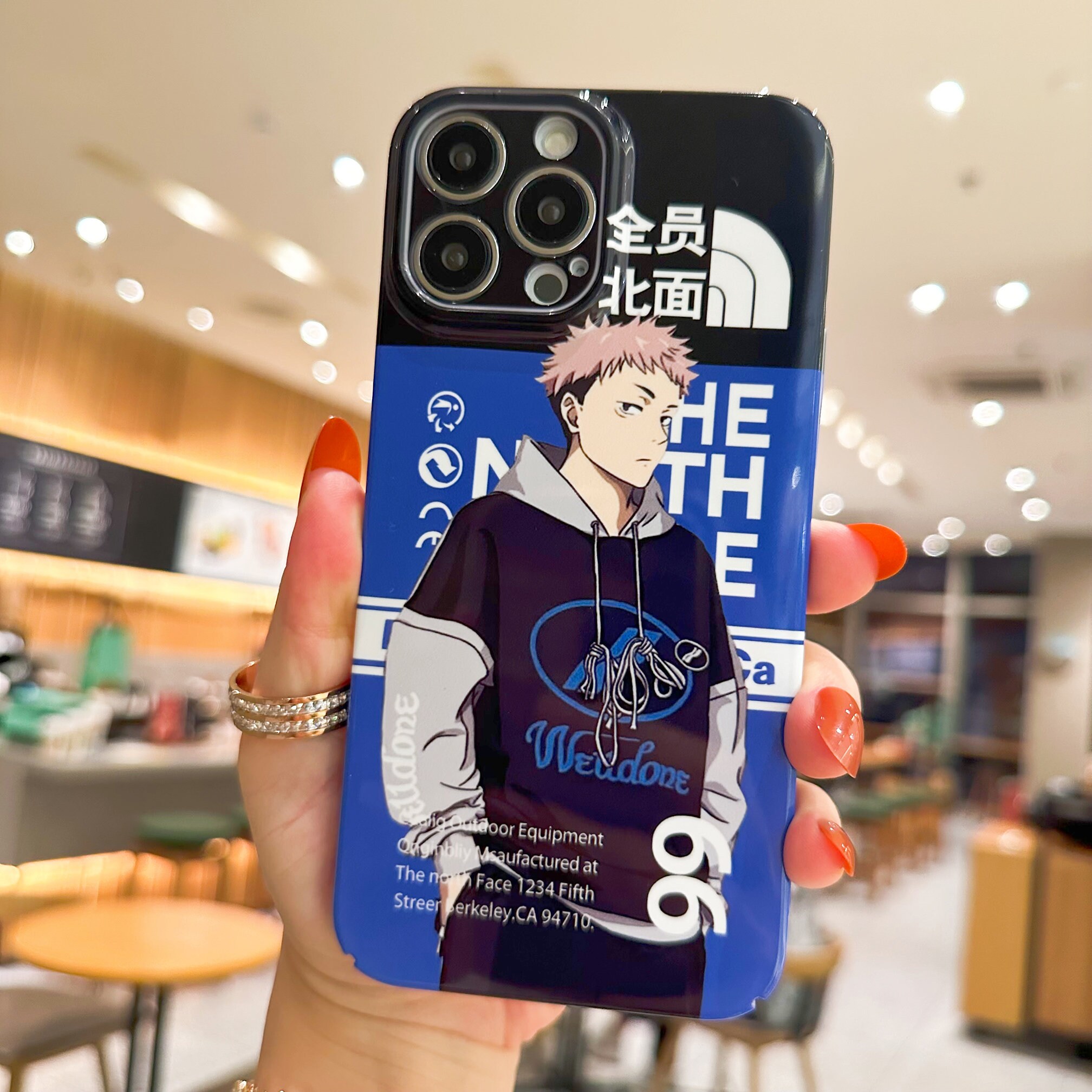 Cool Anime iPhone Case for iPhone 15 14 13 12 11 Pro Max Mini XR XS 6 7