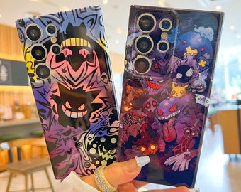 Cute Anime iPhone Case for iPhone 15 14 13 12 11 Pro Max Mini XR XS 7 8 Plus Samsung S21 S22 S23 S24 Ultra Zflip 3 4 Google Pixel 7 8 pro