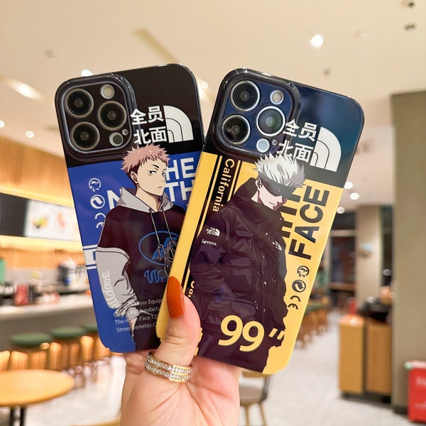 Cool Anime pour iPhone 15 14 13 12 11 Pro Max Mini XR XS 7 8 Plus & Samsung S21 S22 S23 S24 Ultra Zflip4 Google Pixel 8 Pro