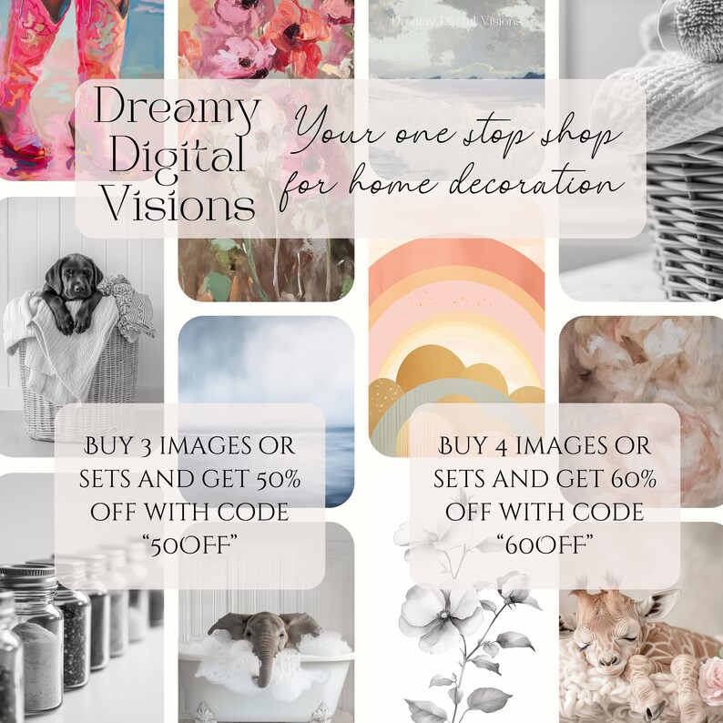 Dreamy Digital Visions - your one-stop shop for your home wall and TV decor!