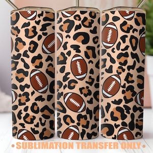 Sublimation Transfer Wrap for Tumbler, Ready to Press Transfer, Retro Fall Design, Spooky Superbowl Drinkware, Football Gift, Fall Decor
