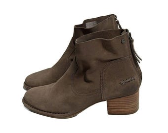 UGG Chocolate Suede Ankle Boots