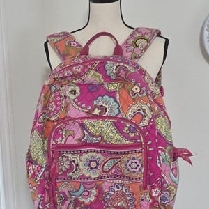 Vera Bradley Backpack Pink - Etsy display picture 1