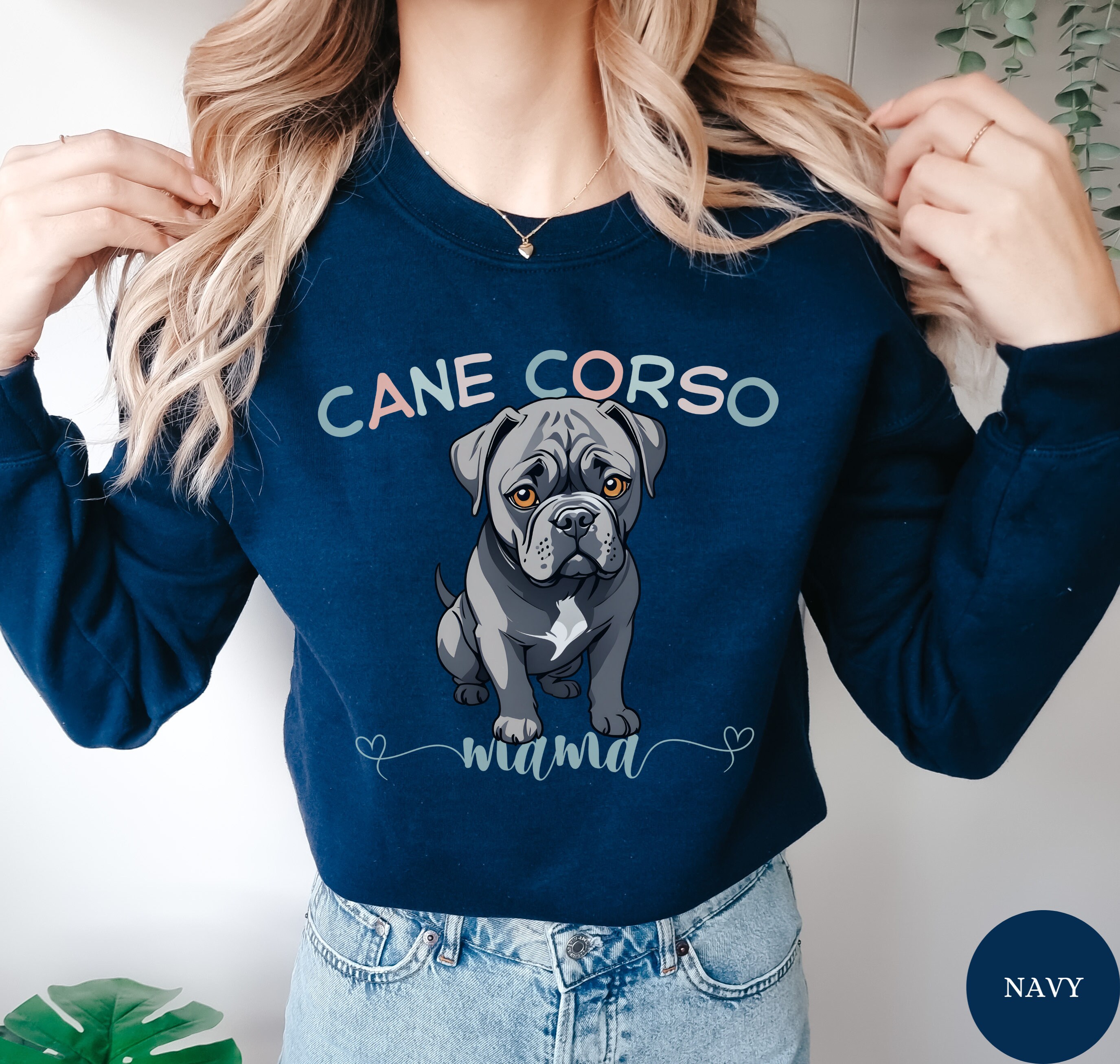 Cane Corso Mom Sweatshirt Cane Corso Dog Mom Shirt Cane Etsy