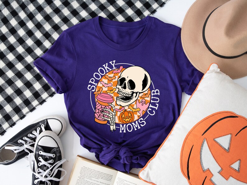 Spooky Moms Club Sweatshirt, Gift for Mom, Funny Mom Sweatshirt, Halloween Shirt, Funny Mom Gift, Spooky Mom Shirt, Spooky Season, Halloween image 3