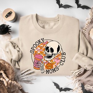 Spooky Moms Club Sweatshirt, Gift for Mom, Funny Mom Sweatshirt, Halloween Shirt, Funny Mom Gift, Spooky Mom Shirt, Spooky Season, Halloween image 5