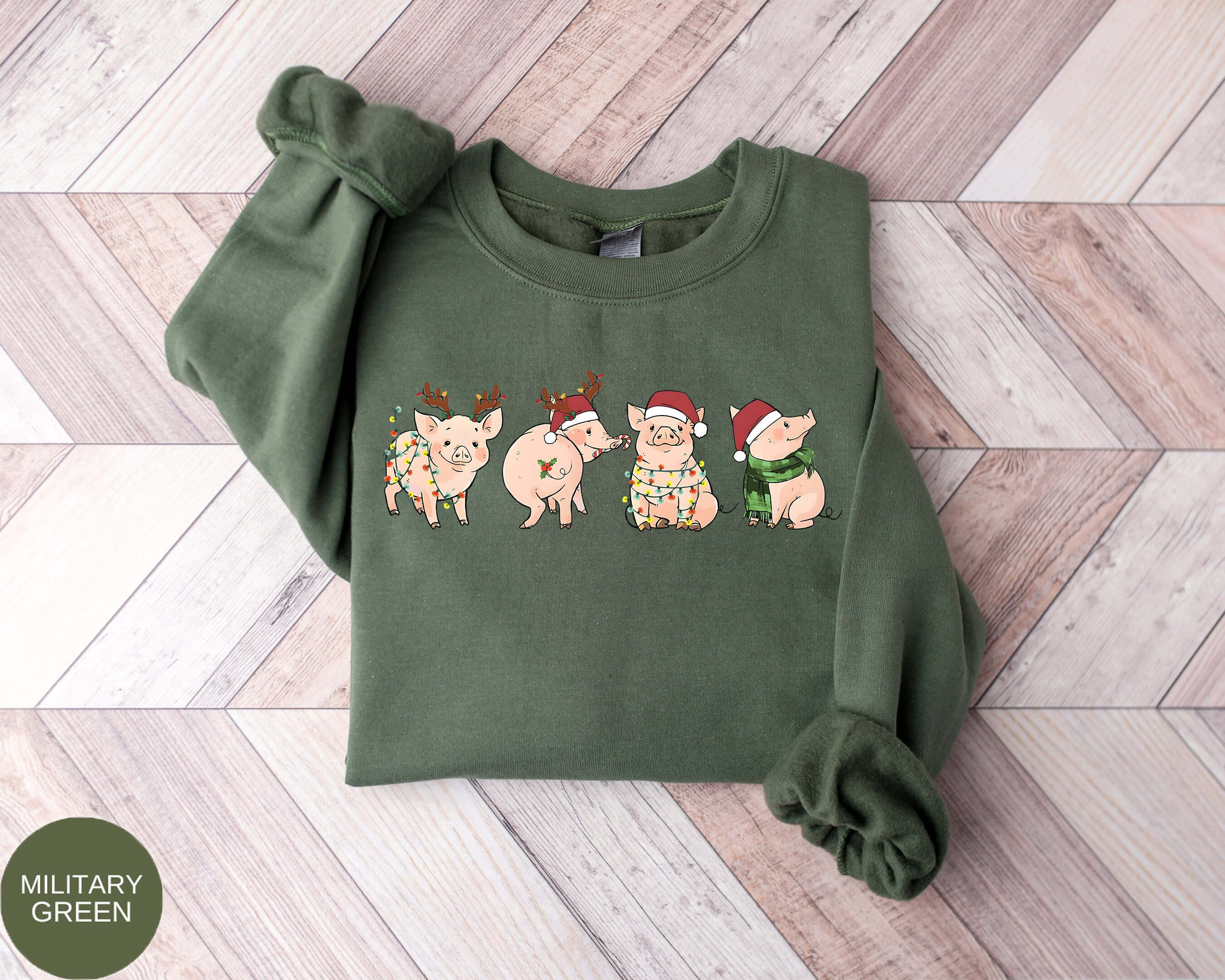 Pig store christmas sweater