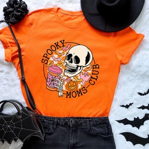 Spooky Moms Club Sweatshirt, Gift for Mom, Funny Mom Sweatshirt, Halloween Shirt, Funny Mom Gift, Spooky Mom Shirt, Spooky Season, Halloween image 2