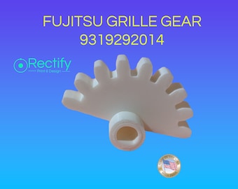 NEW Fujitsu Mini Split AC/Heater Reinforced Part 9319292014 Grille Gear For Sliding Door