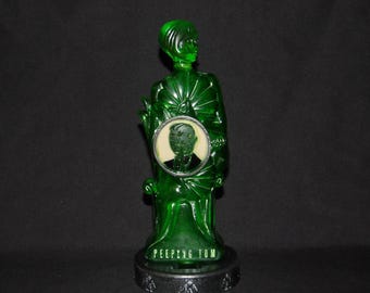 Peeping Tom Vigor Bottle – Hand Painted Fantasy Gaming Decor, Steampunk Alchemy Prop, Large  Collectible