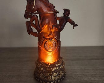Mini Bucking Bronco Vigor Light - Flameless Candle