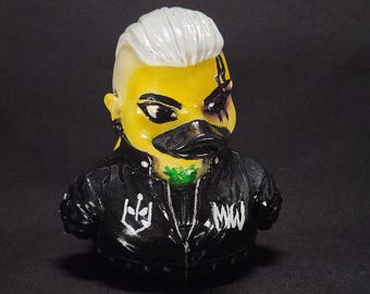 Hand Painted Chris Motionless Duck - Custom Request Order