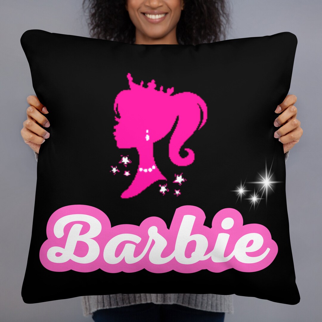 Barbie Pillow Barbie Decor Barbie Bedroom Barbie Kids Etsy