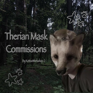 Therian mask commissions!!